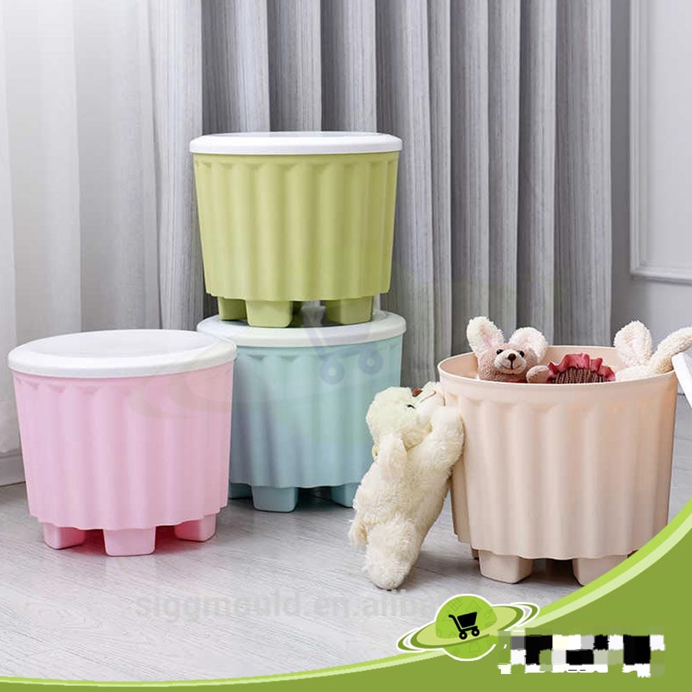 Multi-function storage Stool Chair Box Laundry Box Basket
