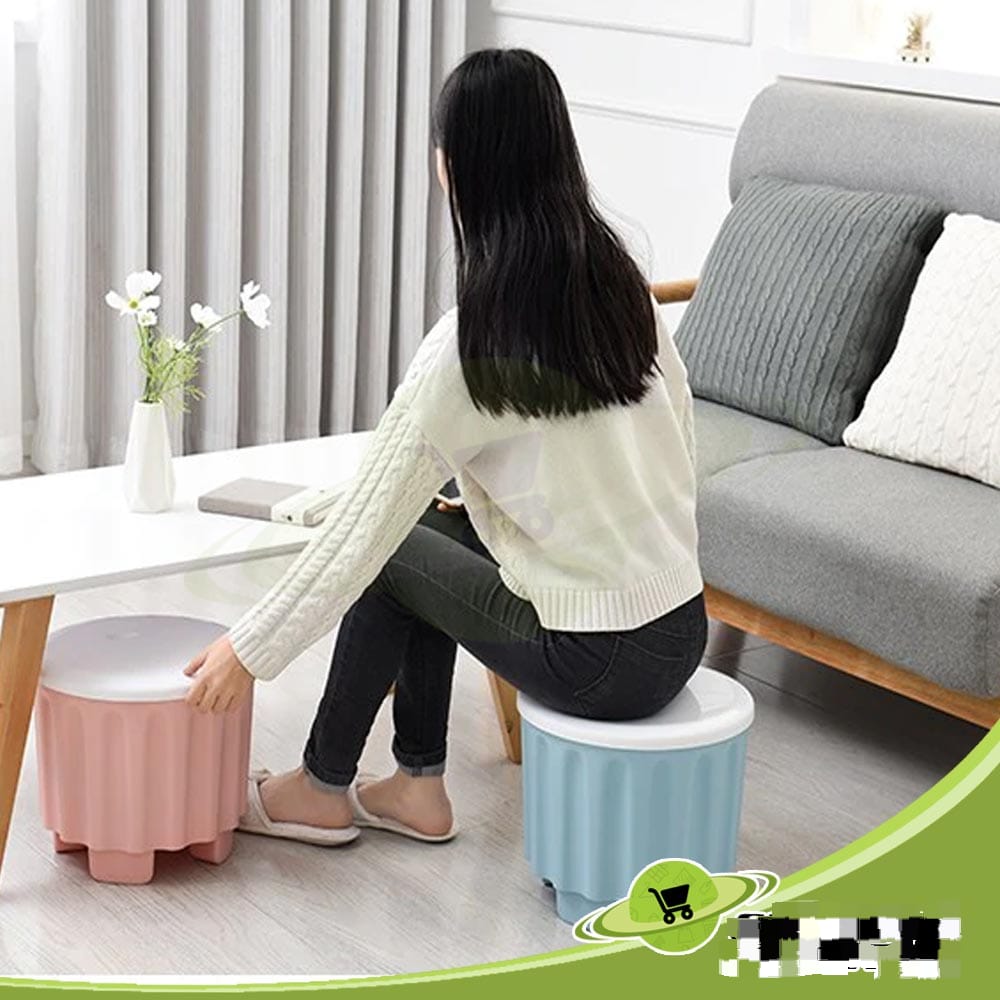 Multi-function storage Stool Chair Box Laundry Box Basket