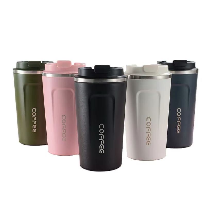LED Temperature Hot n Cold Stainless Steel Coffee Mug with Box Packing (Mix/Random color)