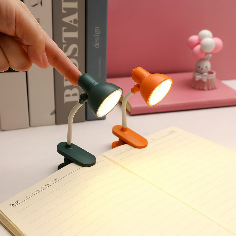 Mini Book Light LED Clamp Reading Lamp Night