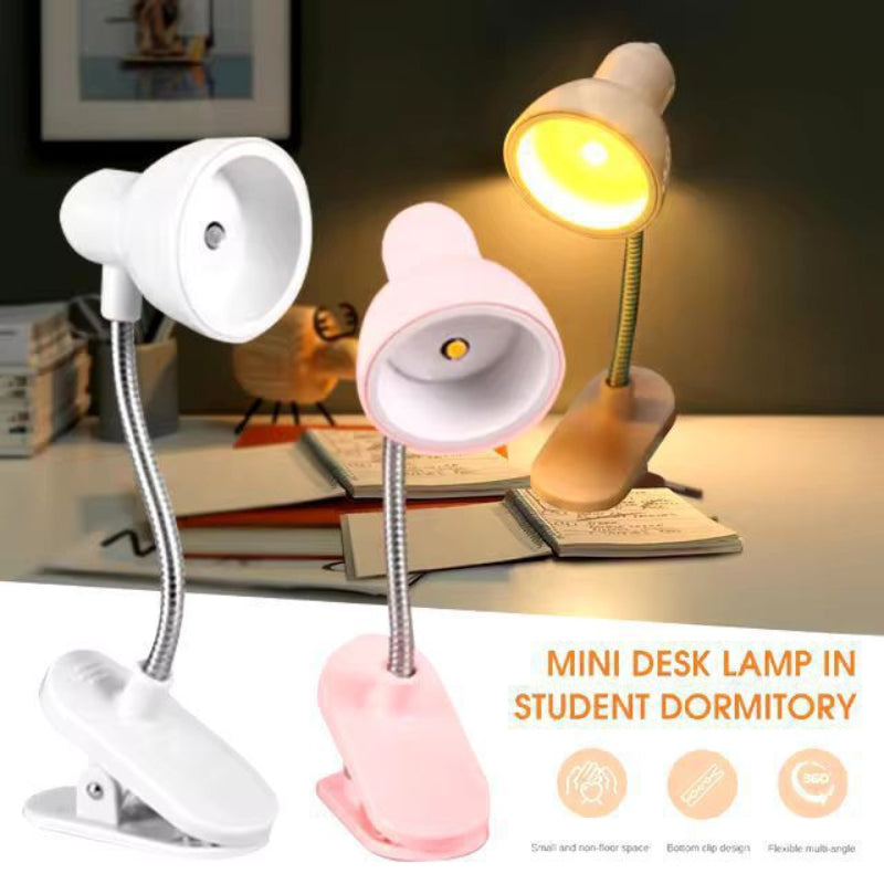 Mini Book Light LED Clamp Reading Lamp Night